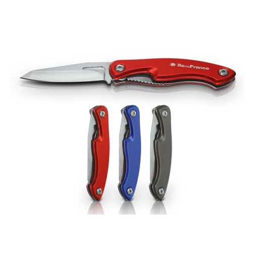 FOLDING KNIFE ALU HANDLE STAINLESS STEEL BLADE