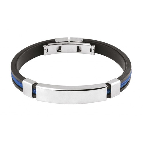 BLACK AND BLUE BRACELET