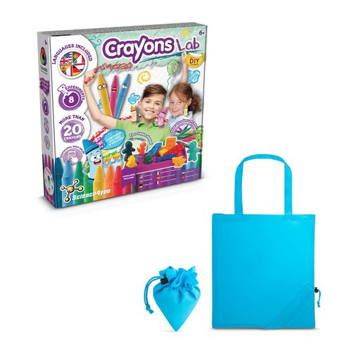 Crayon Factory Kit II. Educatief spel geleverd met een opvouwbaar 190T geschenkzakje
