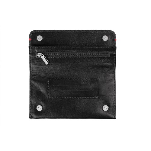 Zippo Nappa Bi-Fold Tobacco Pouch Black
