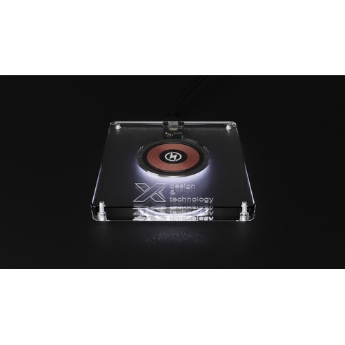 15W acrylic wireless base