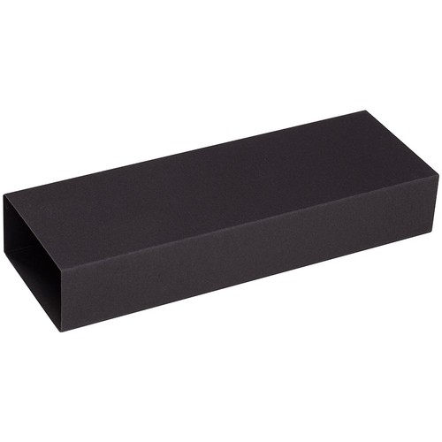 BLACK BOX WITH FLAP FOR 1 PEN- NO PEN