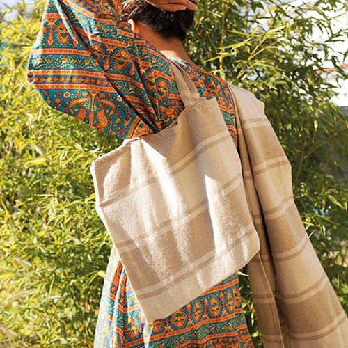 Ensemble paréo + sac en coton Cadmio