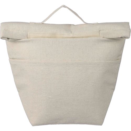 Recycled cotton (220 gsm) rolltop cooler bag Faith