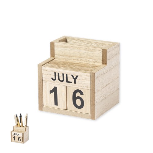 Everlasting Calendar Pencil Holder Laorek