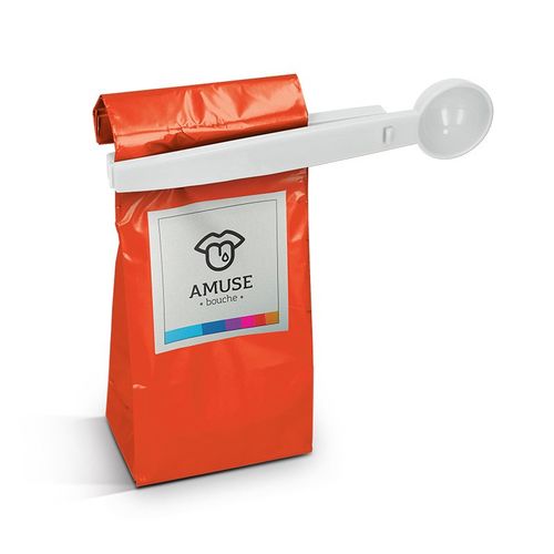 DOSING SPOON AND SACHET CLIP