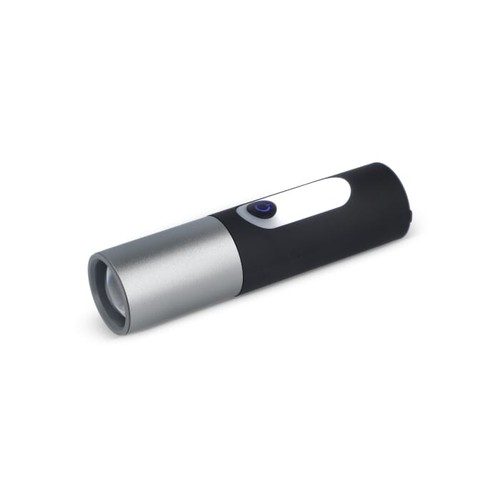 Akumulatorowa latarka LED 10 W z funkcją zoom 300 lm