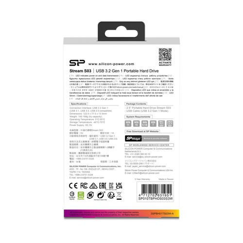 Hard Disc Silicon Power Stream S03 2TB