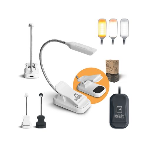 FLEXIBLE READING LED LAMP WITH CLAMP