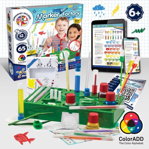 DIY Pen Factory Kit II. Educatief spel geleverd met een opvouwbaar 190T geschenkzakje