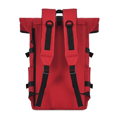 ROLL-UP LAPTOP RUCKSACK IN POLYESTER 600D