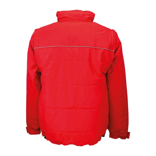 Chaqueta acolchada de poliéster.