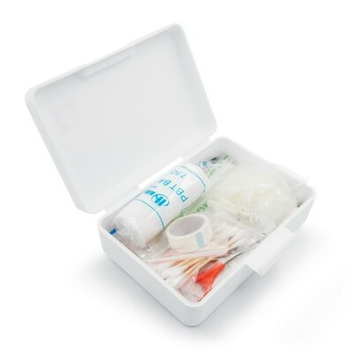 First aid kit in plastic case, 64 pcs | Ramona
