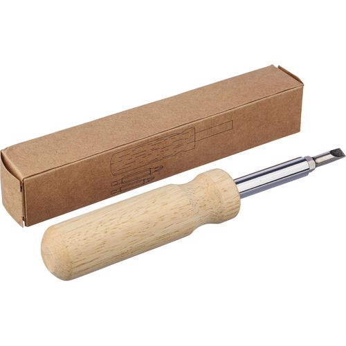 Rubberhout schroevendraaierset Leni