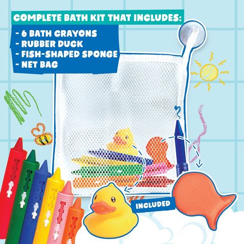BATH CRAYONS. Jouets éducatifs pour enfants