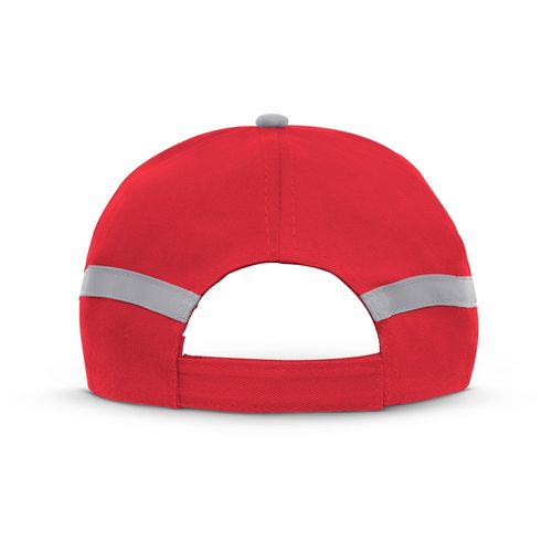 JONES. Polyester cap with reflective elements