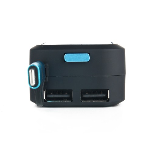 Car charger with retractable cable