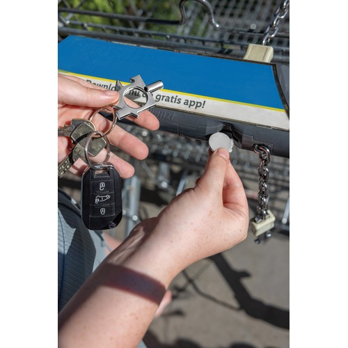 Llavero 3 en 1 de aleación de zinc reciclado RCS