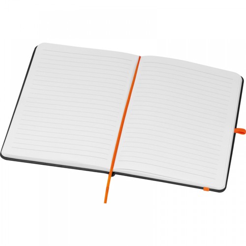 A5 notebook with coloured engraving