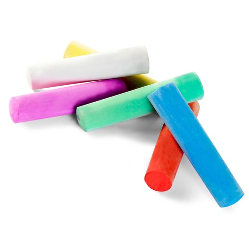 Caja de cartón con 6 tizas Ottilie