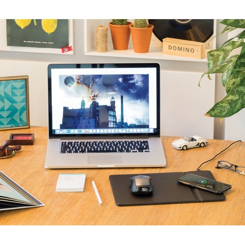 Muismat met 5W draadloze oplader