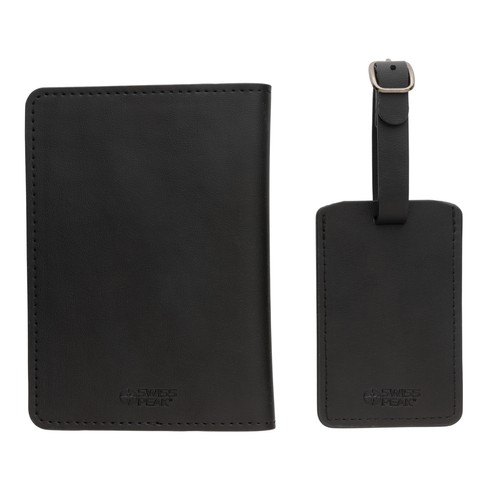 Set de regalo de viaje de PU reciclado Swiss Peak GRS