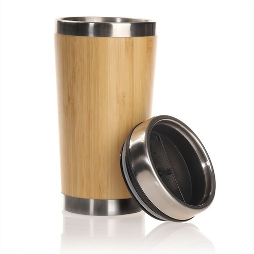 Bamboo thermo mug 500 ml | Mark