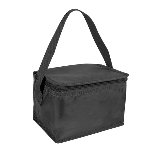 210T polyester cooler bag silver inside