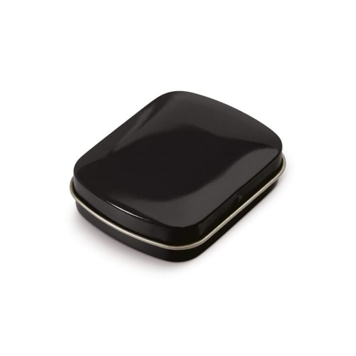 Caja cuadrada de caramelos de menta