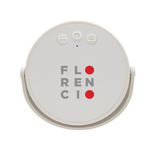 Lámpara de mesa Aurora recargable USB plástico reciclado RCS