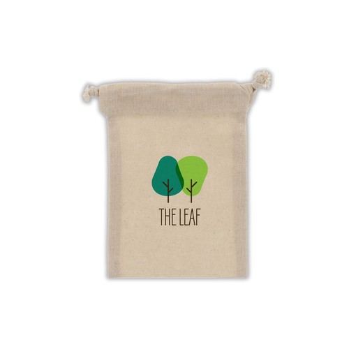 Bolsa de regalo de algodón OEKO-TEX® 140g/m² 10x14cm