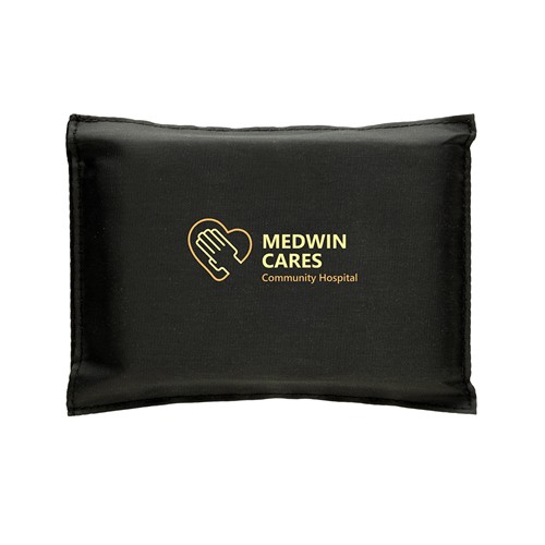 Solra emergency blanket in RCS recycled RPET pouch