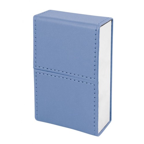 POCKET CIGARETTES CASE PU SKY BLUE