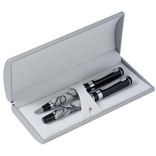 BOÎTE ABS POUR 2 STYLOS - SANS STYLO