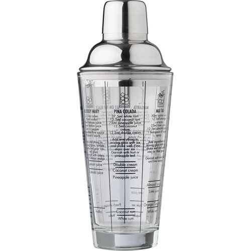 Coctelera de cristal Adela