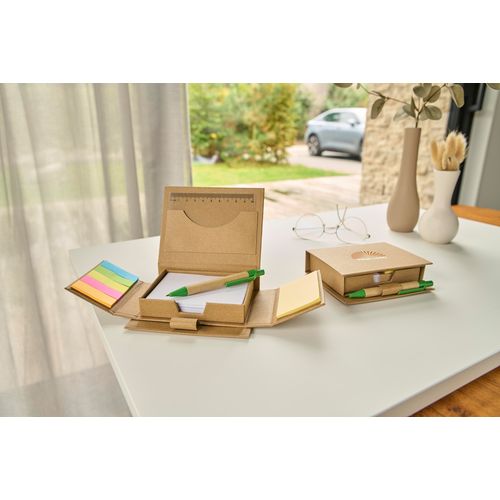 Cardboard memo holder Glenn