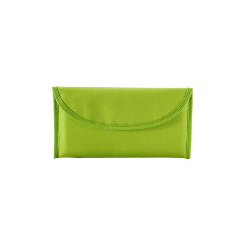 600D polyester document pouch with two pockets and velcro closure