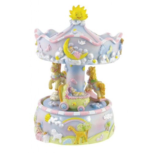 CARROUSEL ENFANT BLEU CIEL