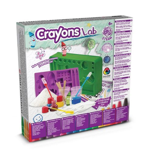 Crayon Factory Kit IV. Educatief spel geleverd met een kraftpapier cadeauzakje (115 g/m²)