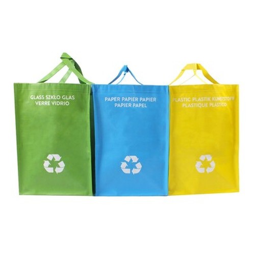 Recycle waste bags, 3 pcs | Justin
