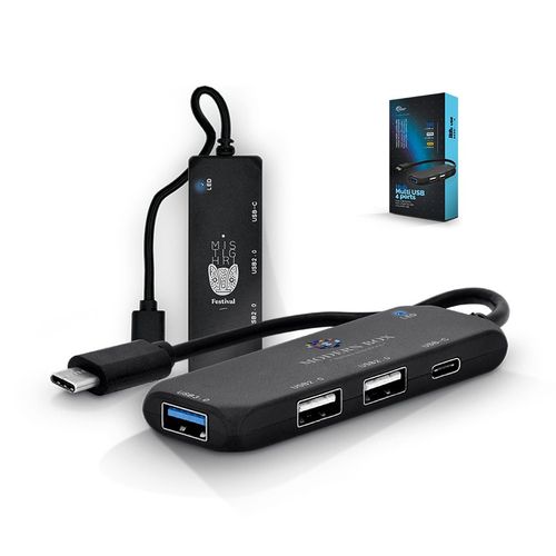 4 PORTS USB HUB