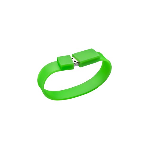 PVC bracelet with 4Gb usb pen drive