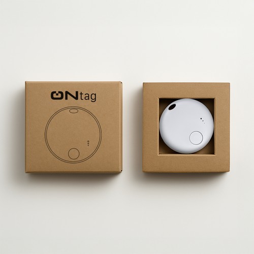 Détecteur d'objets sans fil en ABS. Compatible avec les appareils iOS.