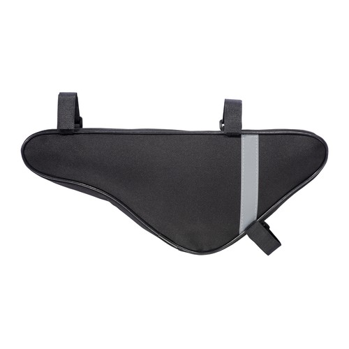 Bolsa para bicicleta en poliéster 600D, con velcro y banda reflectante