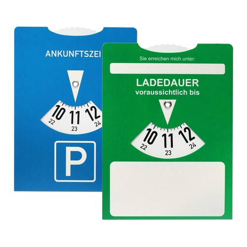 Carton loading disc and parking disc for electric cars