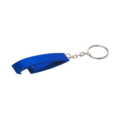 Aluminium key ring with bottle opener