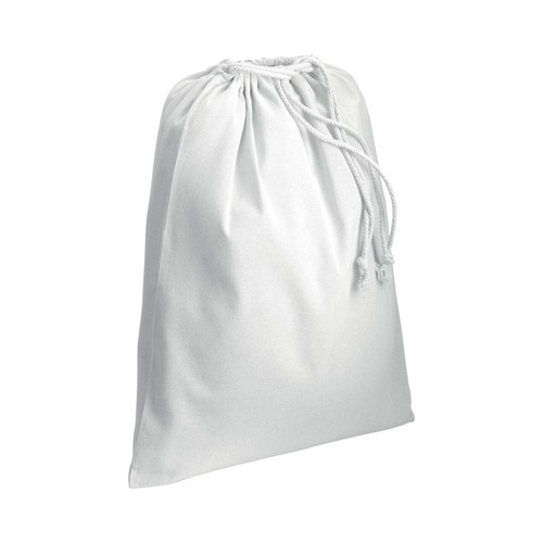 120 g/m2 cotton drawstring bag, 40 x 50 cm