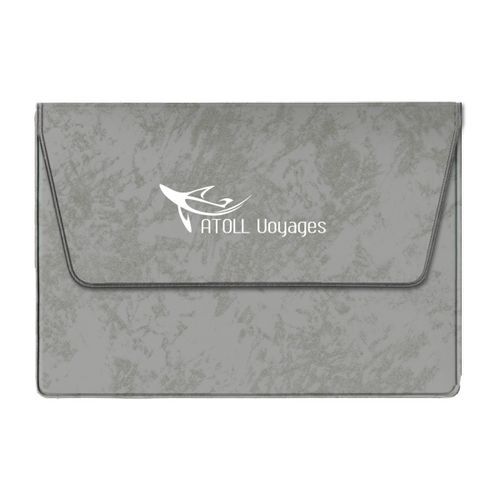 POCHETTE VOYAGE 2 P PVC MARBRE
