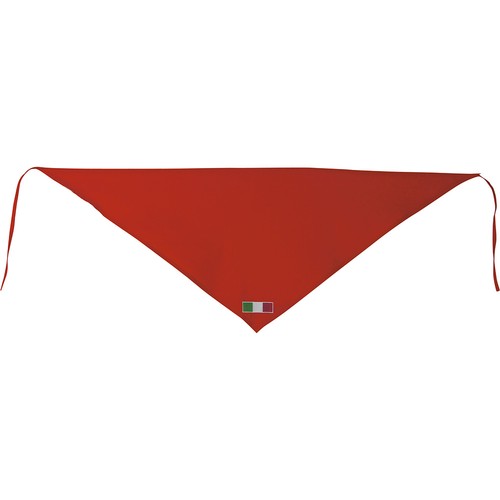 BANDANA CON BANDERA ITALIANA DE ALGODÓN 100%