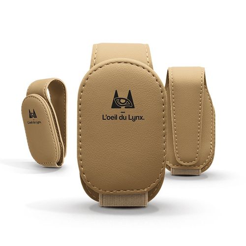 GLASSES HOLDER FOR SUN VISOR